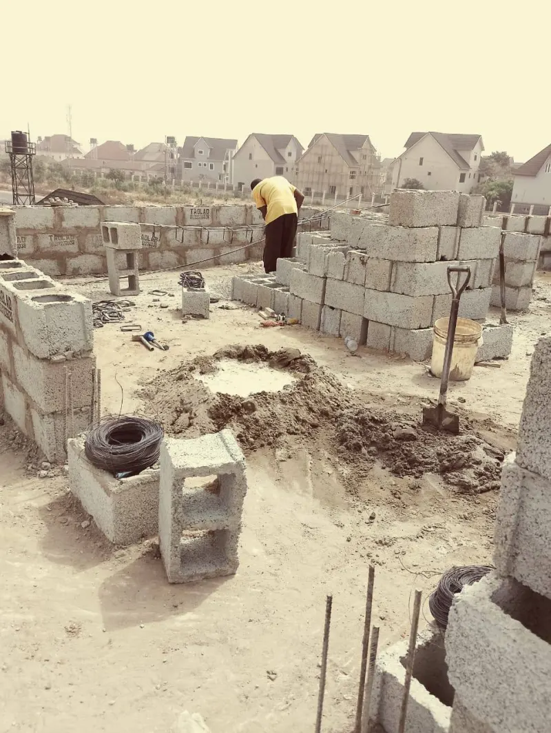AB24 roof formwork under supervision