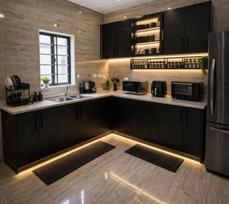 AB24 fitted kitchen interior