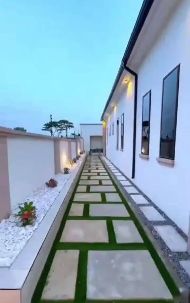 AB24 finished property exterior at dusk, marketed for sale