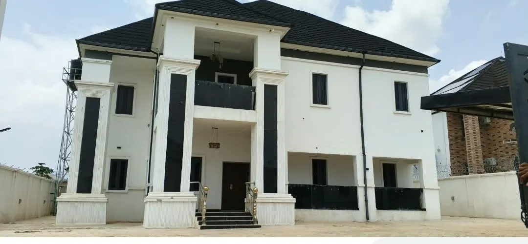 AB24 completed 5 bedroom fully detached duplex, Faplins Estate, Galadimawa, Abuja